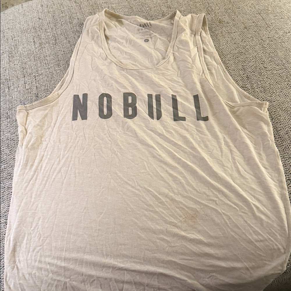 NOBULL Light Tan Sleeveless Top